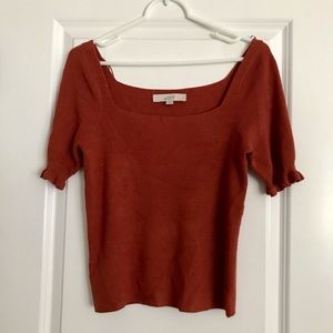 LOFT Pullover Short Sleeved Sweater